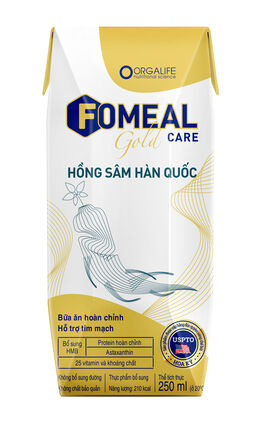 Fomeal Care Gold<br>Soup uống Hồng sâm Hàn Quốc<br>250ml